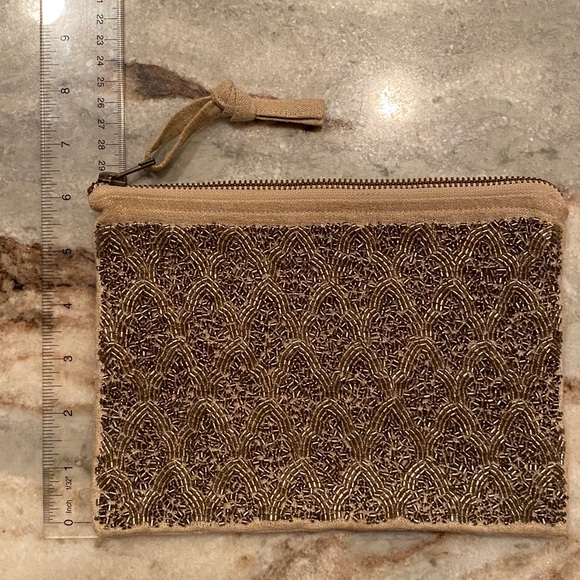 Beaded Linen Pouch - Picture 7 of 7